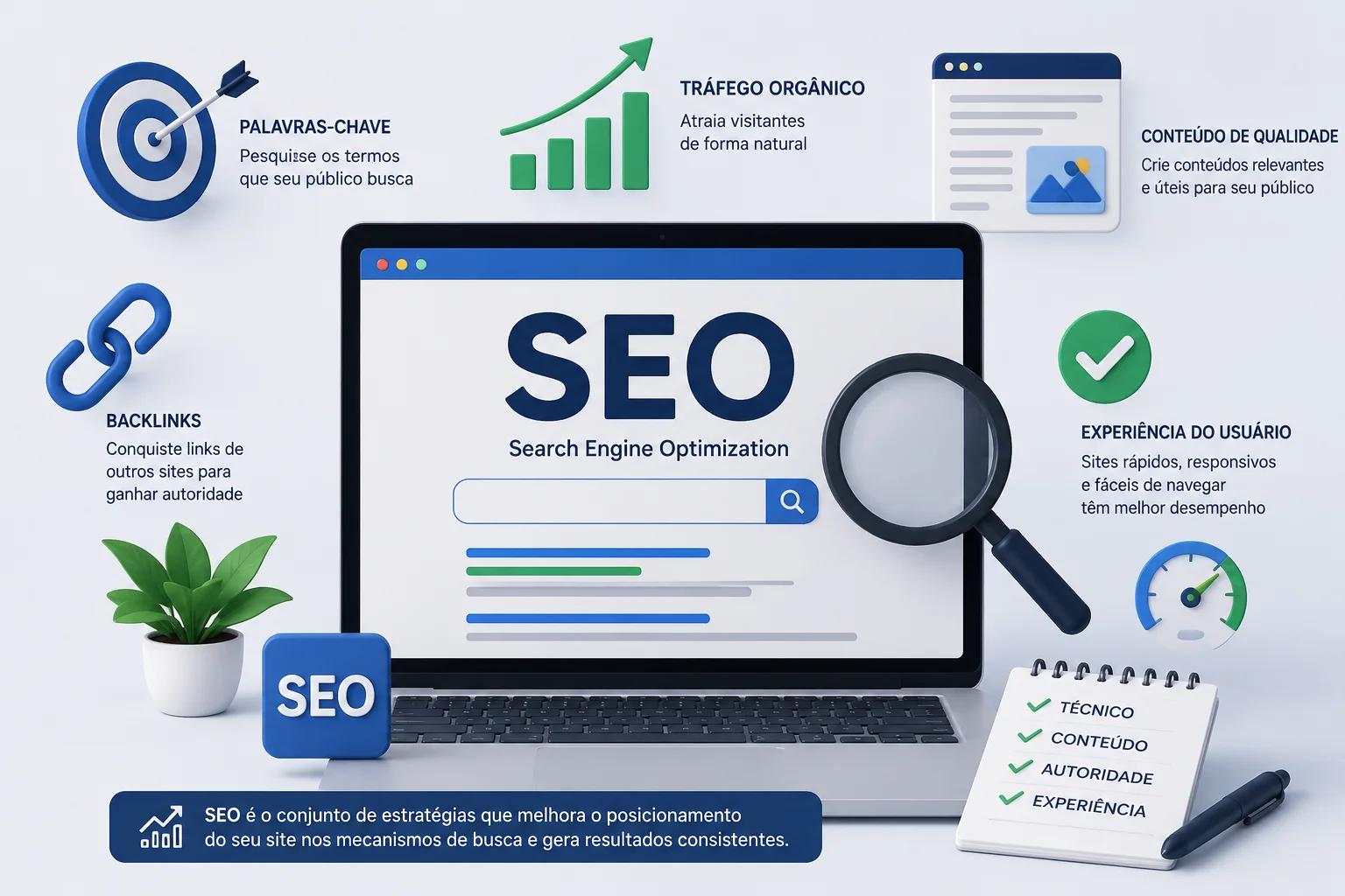 10 Dicas de SEO para Subir no Google em 2026